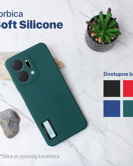 Maska Soft Silicone za Xiaomi Redmi Note 12 Pro 5G (EU) crvena