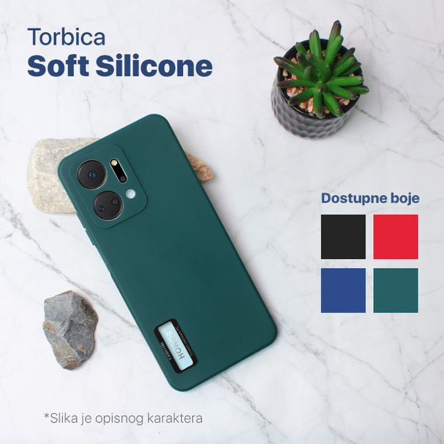 Maska Soft Silicone za Xiaomi Redmi Note 12 Pro 5G (EU) crvena