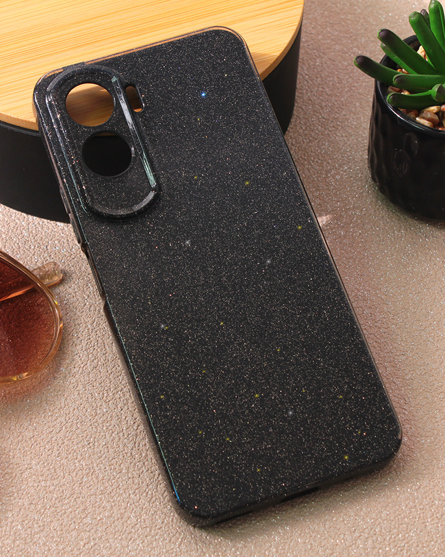 Torbica Sparkle Dust za Honor 90 Lite crna