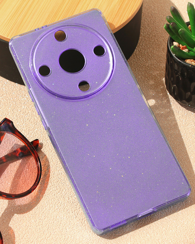 Torbica Sparkle Dust za Honor Magic 5 Lite ljubicasta