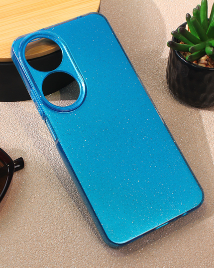 Torbica Sparkle Dust za Honor X7b svetlo plava