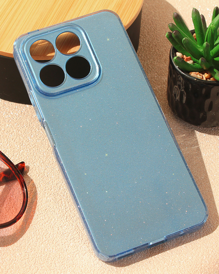 Maska Sparkle Dust za Honor X8a plava