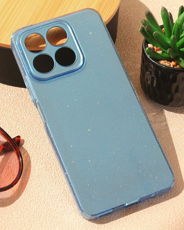 Maska Sparkle Dust za Honor X8a plava