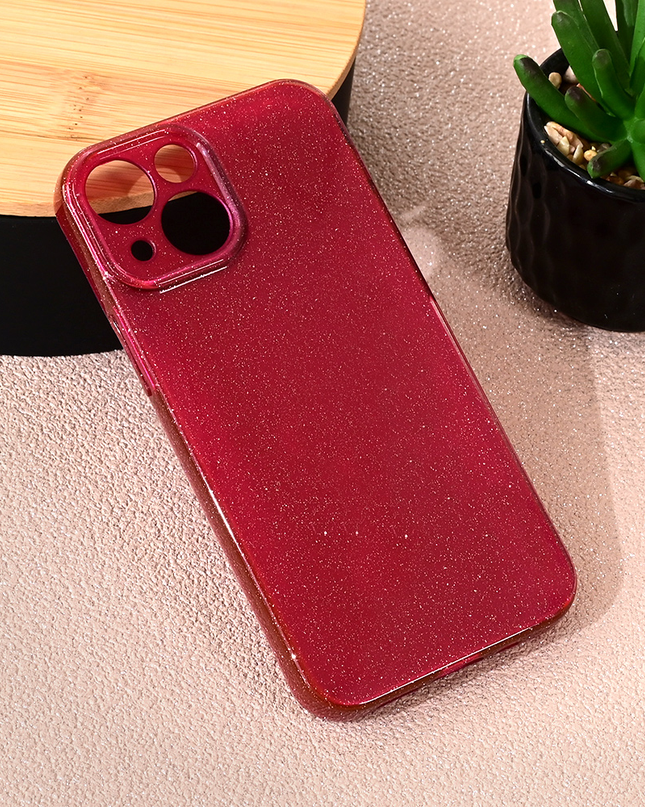 Torbica Sparkle Dust za iPhone 13 Mini 5.4 bordo