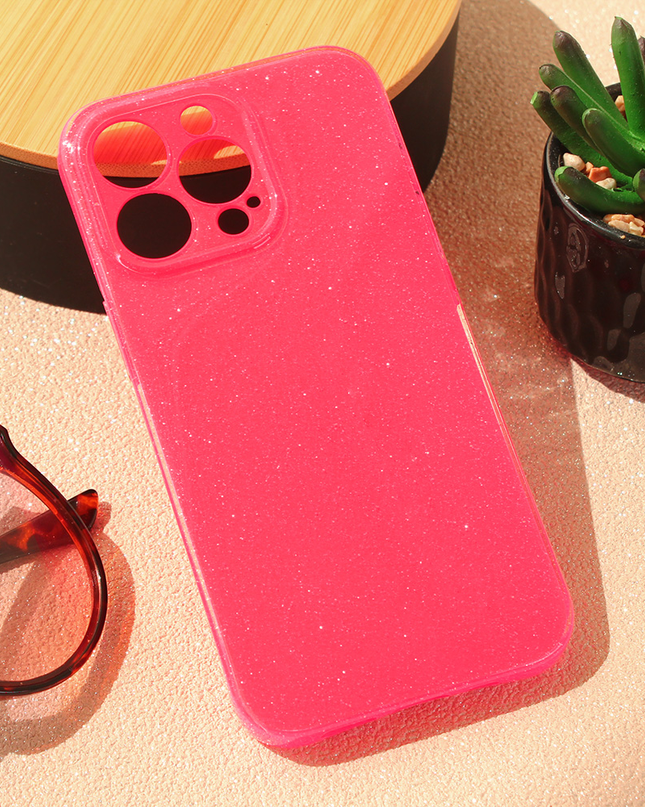 Torbica Sparkle Dust za iPhone 13 Pro 6.1 pink