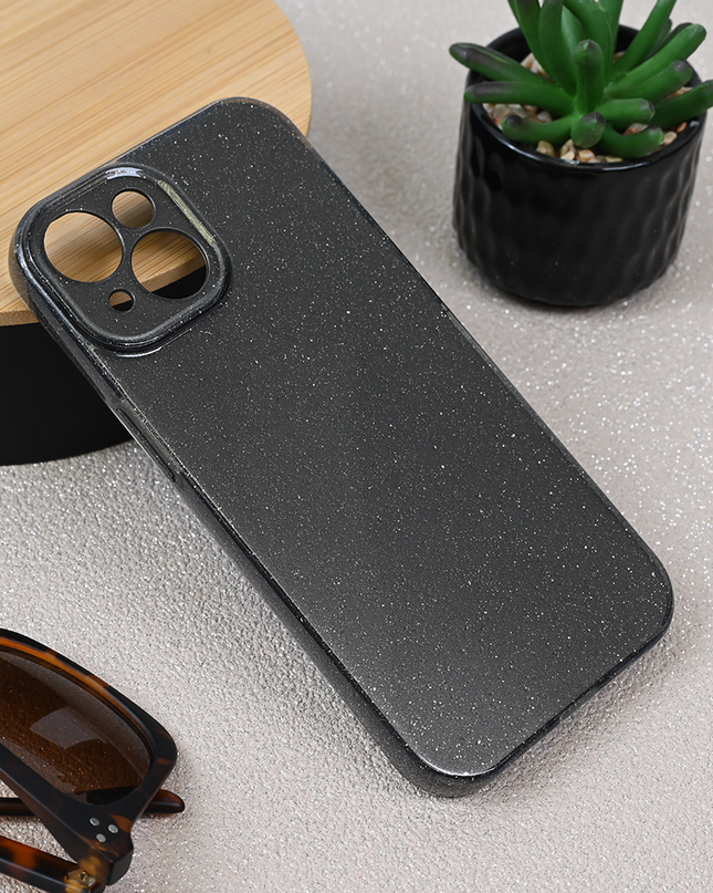 Torbica Sparkle Dust za iPhone 15 6.1 siva
