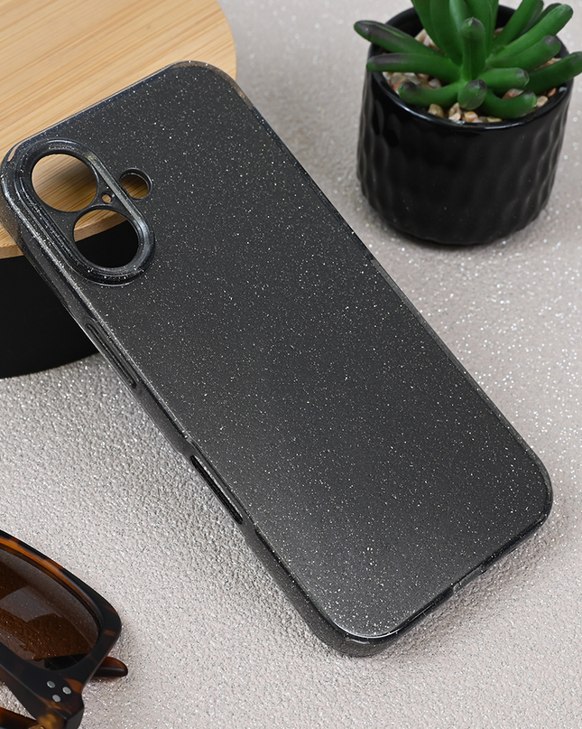 Torbica Sparkle Dust za iPhone 16 6.1 siva