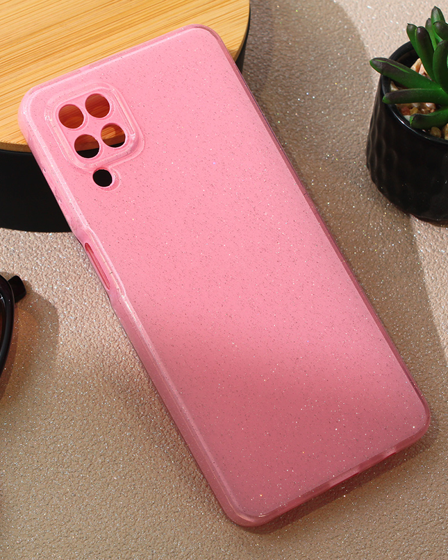 Torbica Sparkle Dust za Samsung A125F Galaxy A12 roze