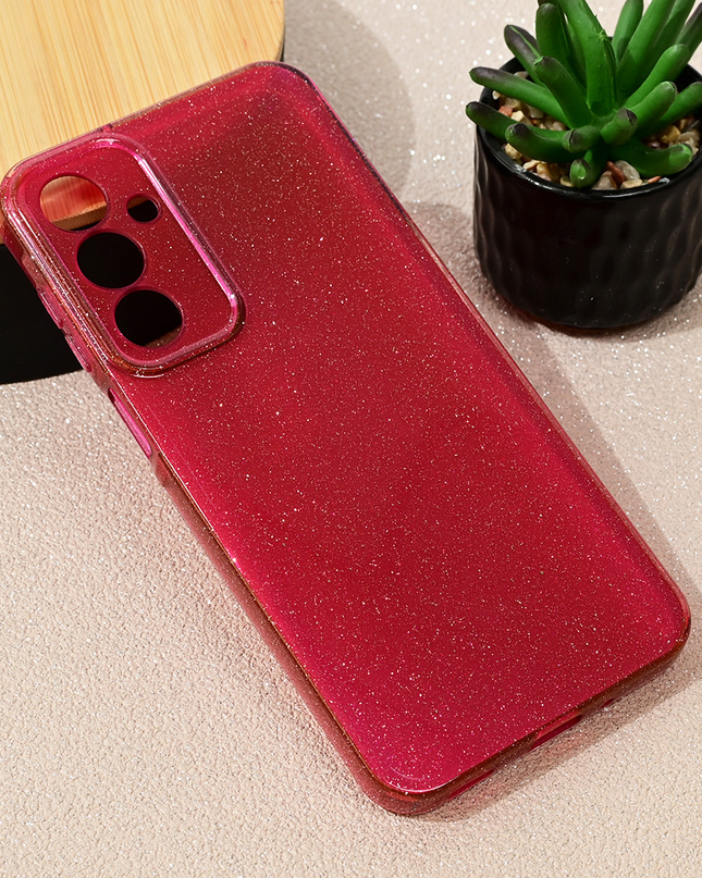 Maska Sparkle Dust za Samsung Galaxy A16 5G - bordo