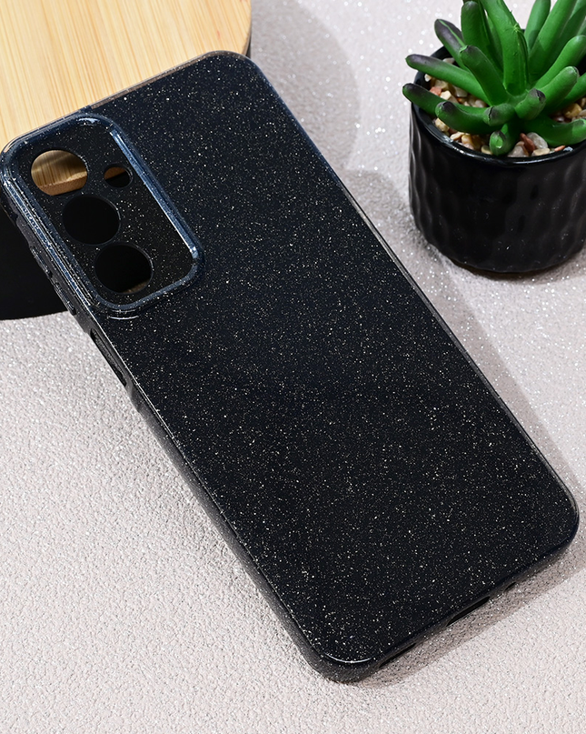 Maska Sparkle Dust za Samsung Galaxy A16 5G - crna