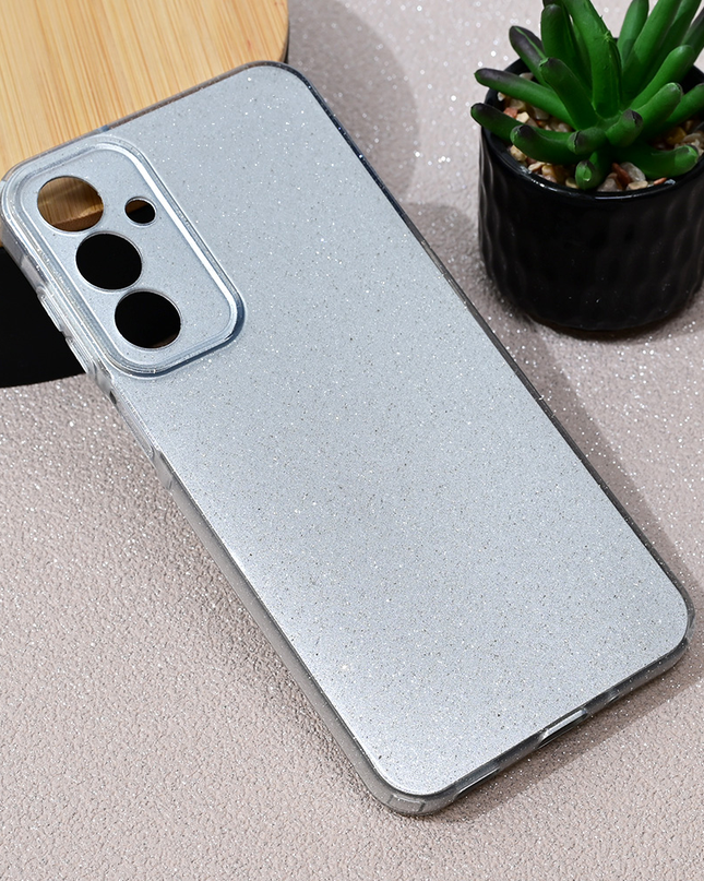 Maska Sparkle Dust za Samsung Galaxy A16 5G - srebrna