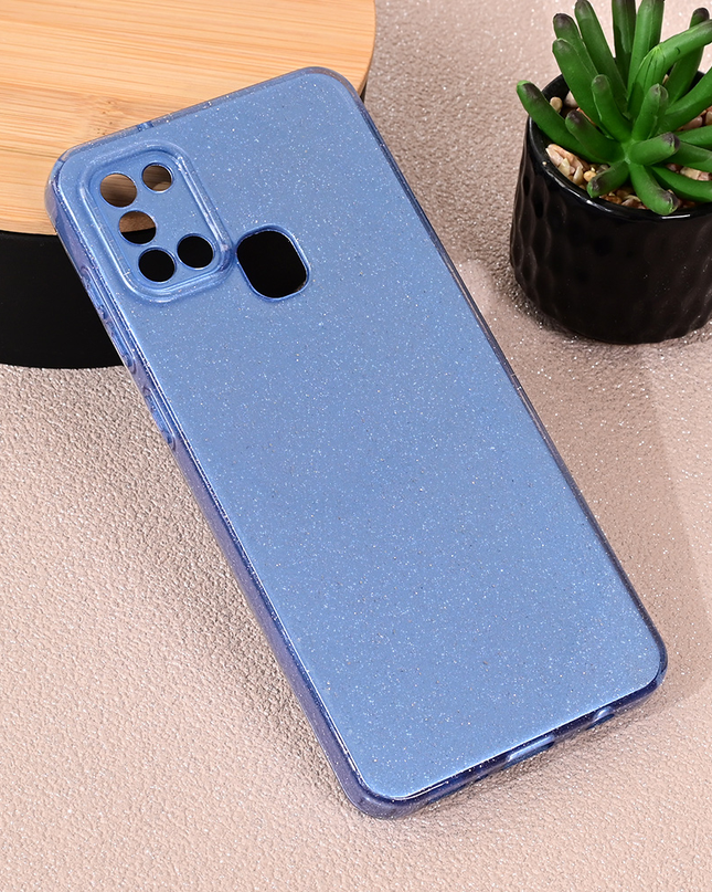 Torbica Sparkle Dust za Samsung A217F Galaxy A21s plava