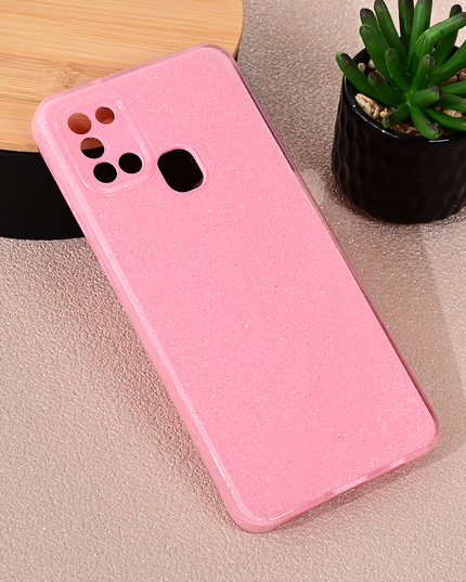 Torbica Sparkle Dust za Samsung A217F Galaxy A21s roze