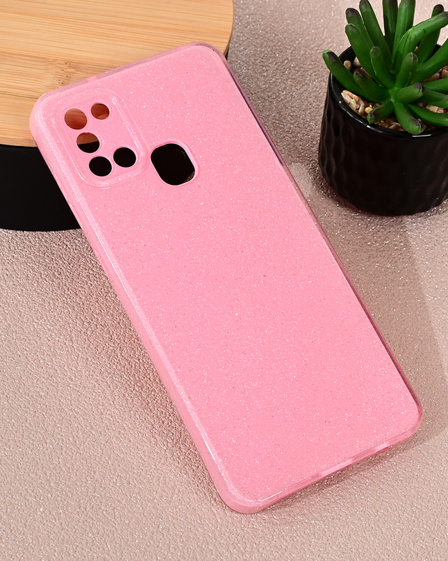 Torbica Sparkle Dust za Samsung A217F Galaxy A21s roze