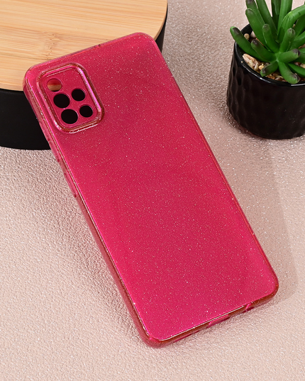 Torbica Sparkle Dust za Samsung A515F Galaxy A51 bordo