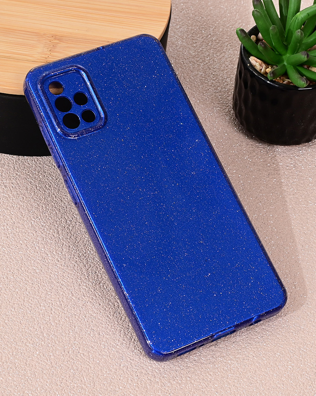 Torbica Sparkle Dust za Samsung A515F Galaxy A51 tamno plava