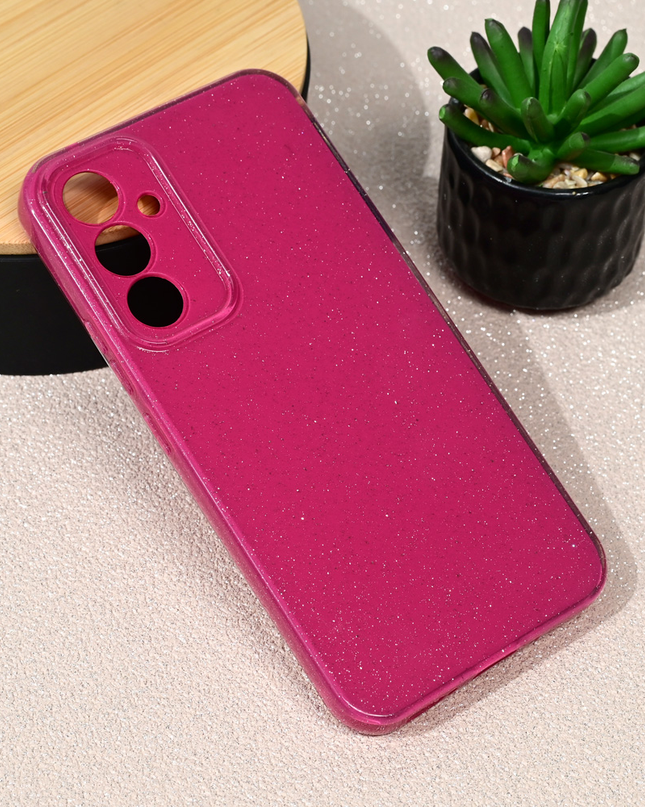 Torbica Sparkle Dust za Samsung A546B Galaxy A54 5G tamno pink