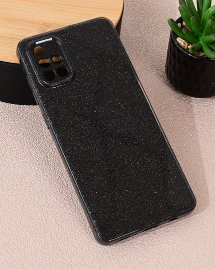 Torbica Sparkle Dust za Samsung A715F Galaxy A71 crna