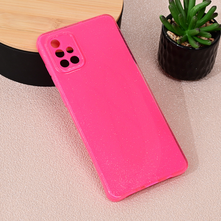 Torbica Sparkle Dust za Samsung A715F Galaxy A71 pink