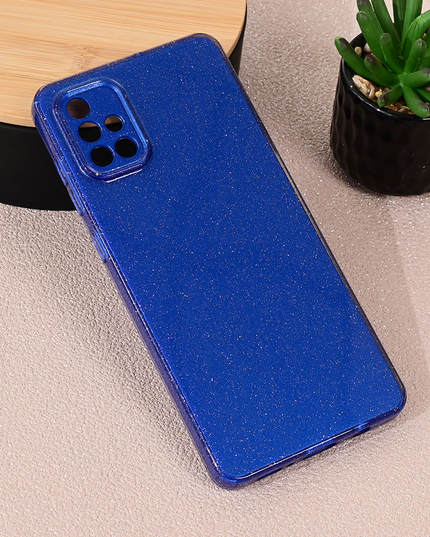 Torbica Sparkle Dust za Samsung A715F Galaxy A71 tamno plava