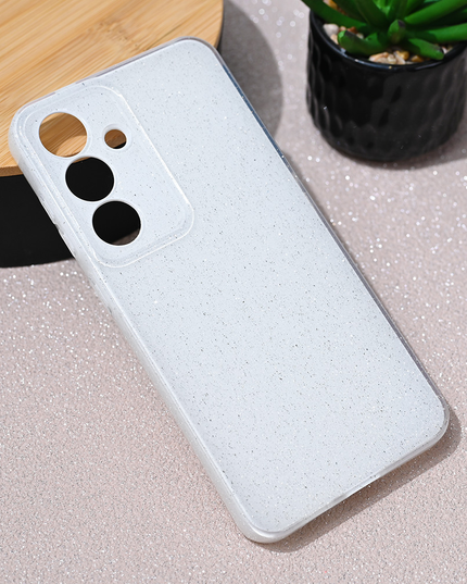 Torbica Sparkle Dust za Samsung S921B Galaxy S24 bela