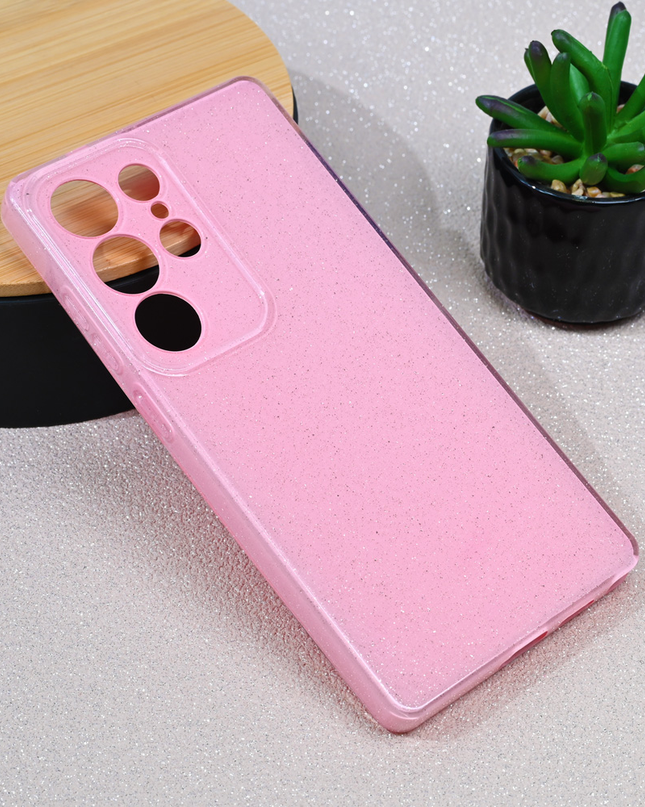 Torbica Sparkle Dust za Samsung S938B Galaxy S25 Ultra roze