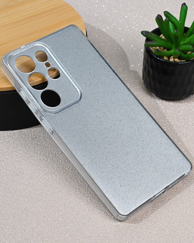 Torbica Sparkle Dust za Samsung S938B Galaxy S25 Ultra srebrna