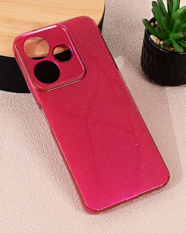 Torbica Sparkle Dust za Xiaomi Redmi 13 4G bordo