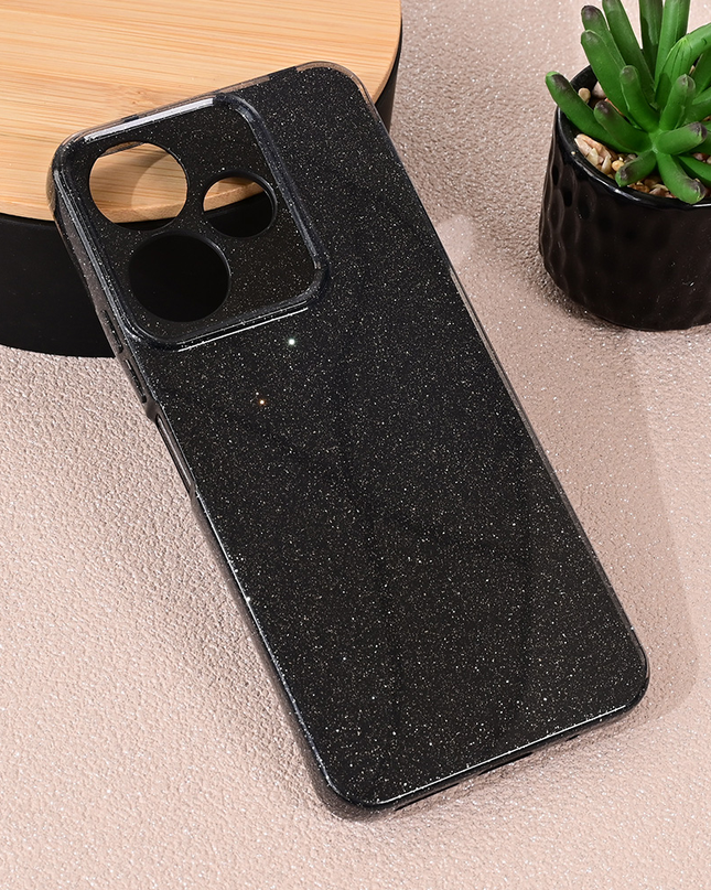 Torbica Sparkle Dust za Xiaomi Redmi 13 4G crna