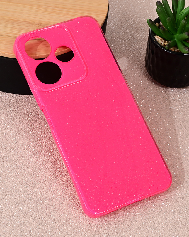 Torbica Sparkle Dust za Xiaomi Redmi 13 4G pink