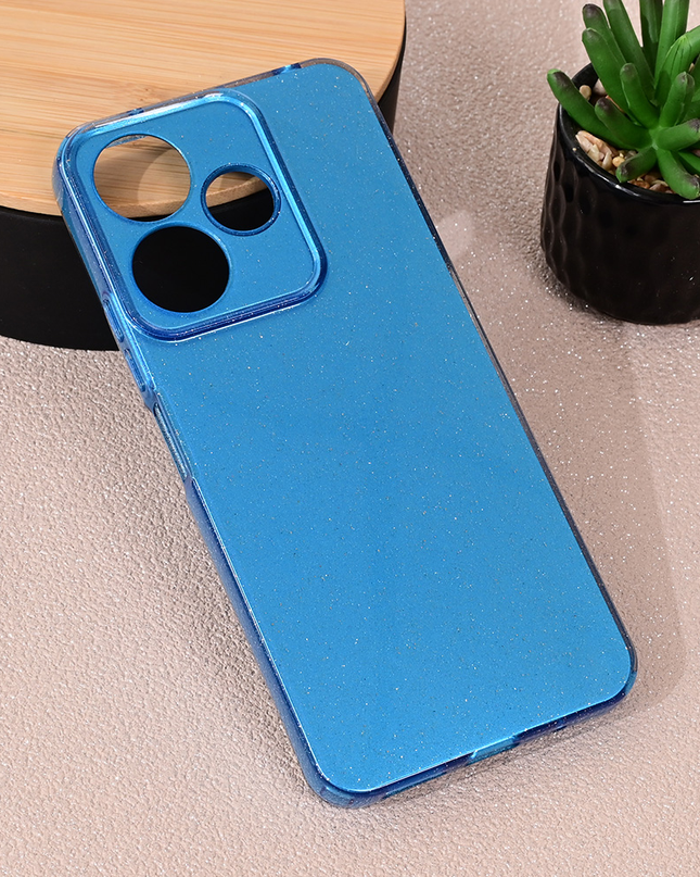 Torbica Sparkle Dust za Xiaomi Redmi 13 4G svetlo plava
