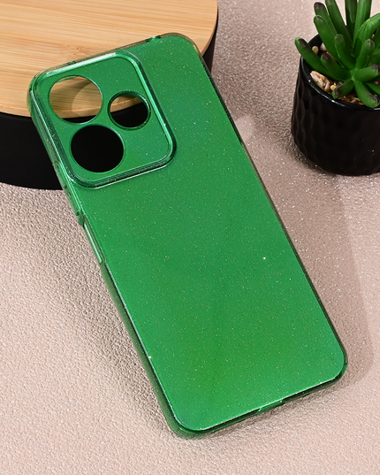 Torbica Sparkle Dust za Xiaomi Redmi 13 4G zelena