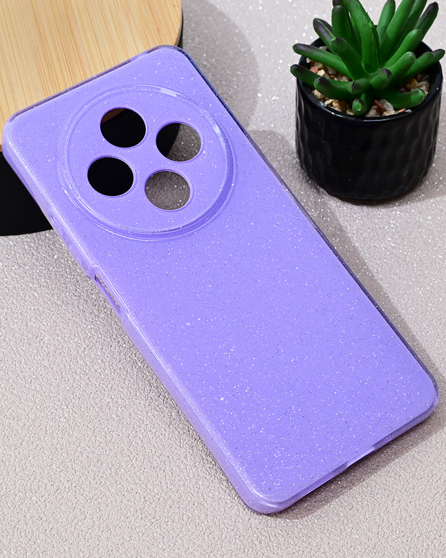 Maska Sparkle Dust za Xiaomi Redmi 14C/Redmi A4 - ljubičasta