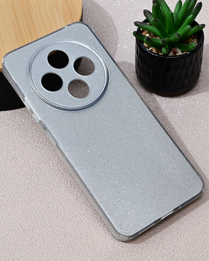 Torbica Sparkle Dust za Xiaomi Redmi 14C/Redmi A4 srebrna