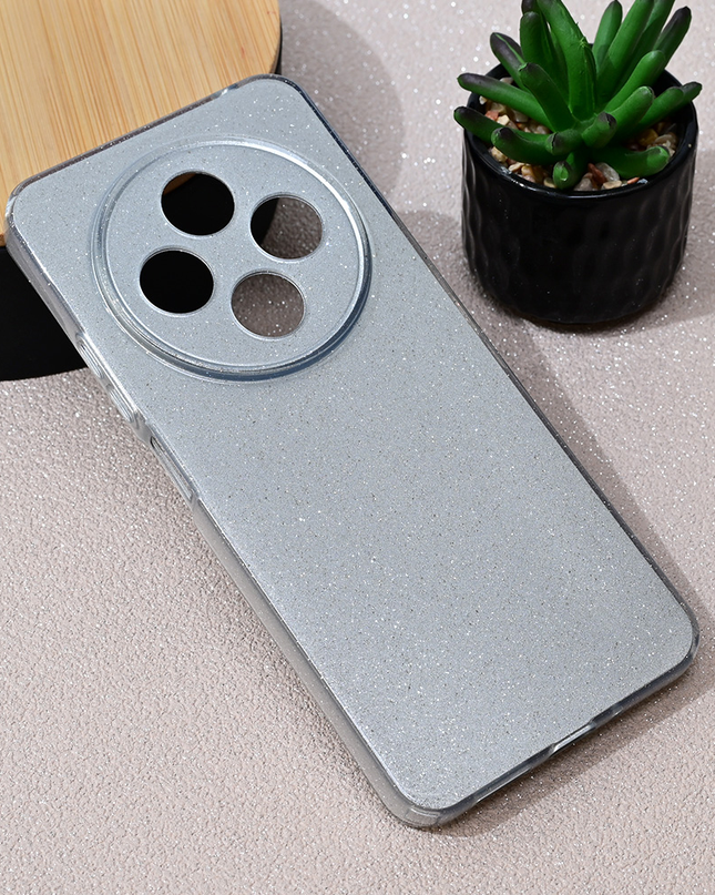 Maska Sparkle Dust za Xiaomi Redmi 14C/Redmi A4 - srebrna