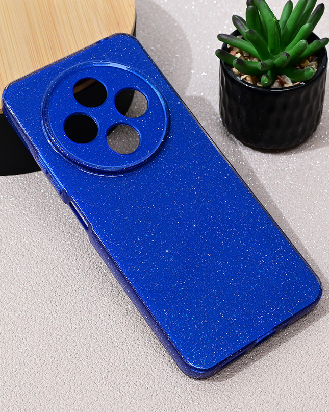 Torbica Sparkle Dust za Xiaomi Redmi 14C/Redmi A4 tamno plava