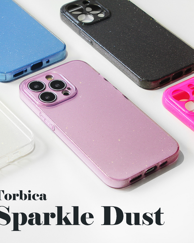 Maska Sparkle Dust za Xiaomi Redmi 14C/Redmi A4 - zelena