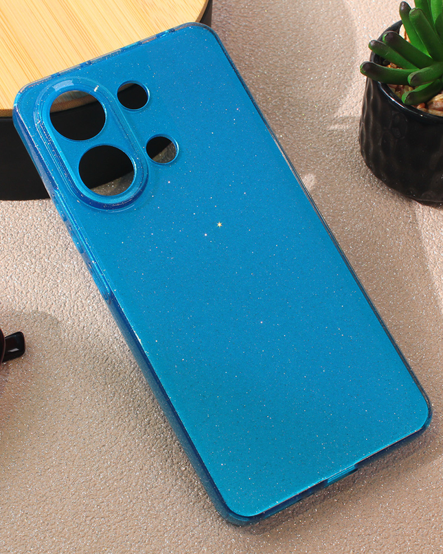 Torbica Sparkle Dust za Xiaomi Redmi Note 13 4G svetlo plava
