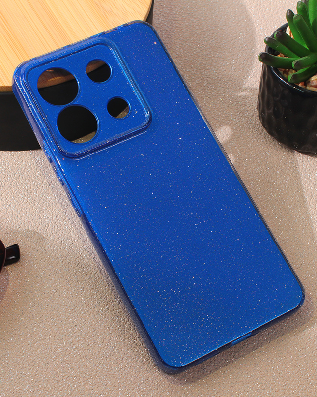 Torbica Sparkle Dust za Xiaomi Redmi Note 13 Pro 5G tamno plava