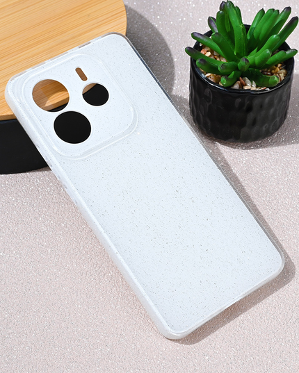 Torbica Sparkle Dust za Xiaomi Redmi Note 14 5G bela