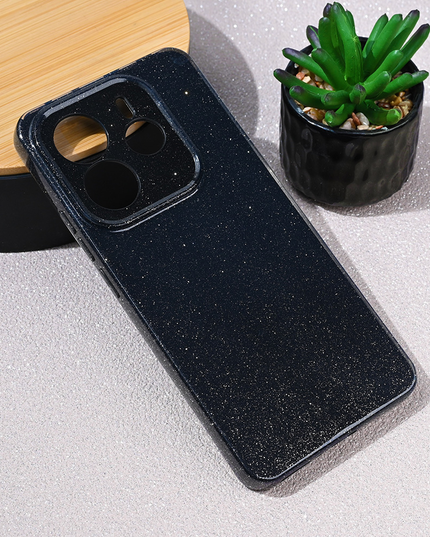 Torbica Sparkle Dust za Xiaomi Redmi Note 14 5G crna
