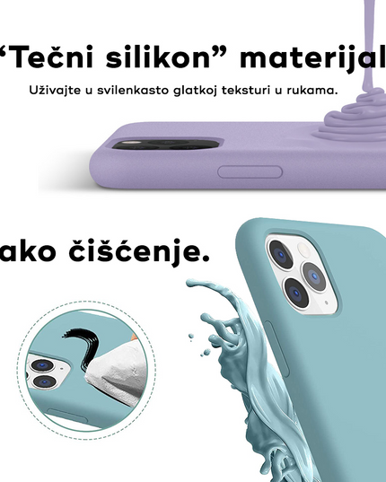 Torbica Summer color za iPhone 16 6.1 tamno ljubicasta