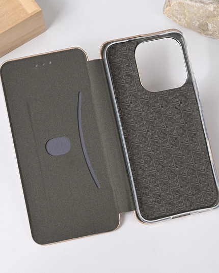 Torbica Teracell Flip Cover za Honor 400 Lite zlatna