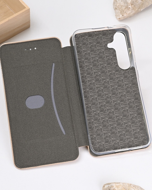 Torbica Teracell Flip Cover za Samsung S931B Galaxy S25 zlatna