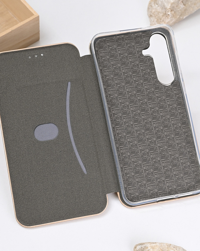 Torbica Teracell Flip Cover za Samsung S936B Galaxy S25 Plus zlatna