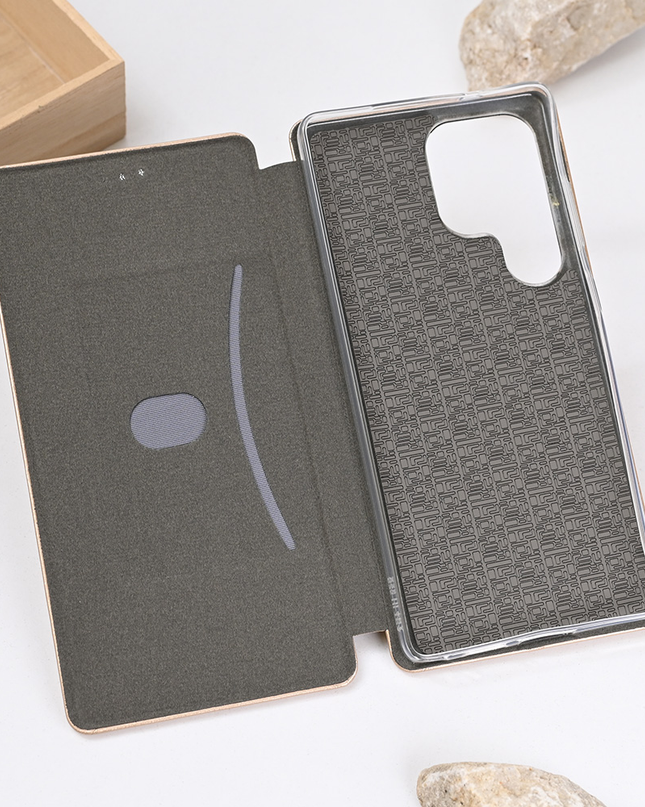 Torbica Teracell Flip Cover za Samsung S938B Galaxy S25 Ultra zlatna