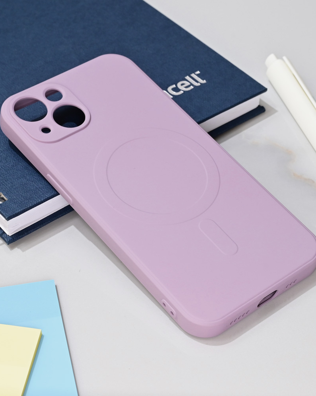Torbica Teracell Giulietta Magsafe za iPhone 13 6.1 ljubicasta