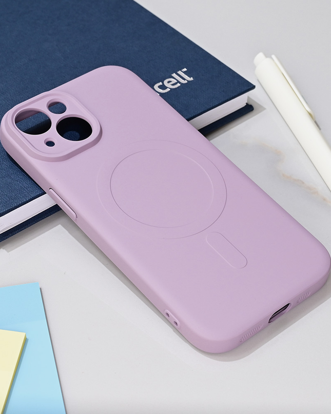 Torbica Teracell Giulietta Magsafe za iPhone 15 6.1 ljubicasta