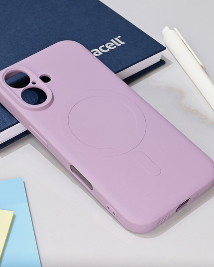 Torbica Teracell Giulietta Magsafe za iPhone 16 6.1 ljubicasta
