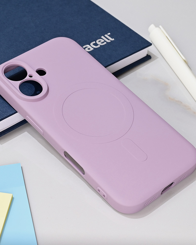 Torbica Teracell Giulietta Magsafe za iPhone 16 6.1 ljubicasta